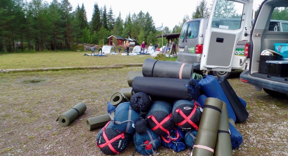 Kamperen in de natuur